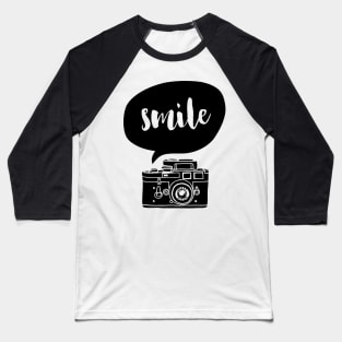 Smile Baseball T-Shirt